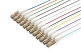 Pigtailset OM2 (50/125) LC LSZH STB 12 colors 900µm L=2m