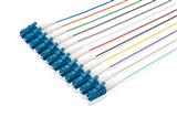 Pigtailset G657A (9/125) LCupc LSZH STB 12 colors  L=2m