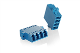 Adapter Optira Quad SM LC apc8-apc9 GreenSC-DX footprint