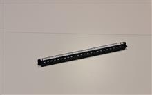 1U/1HE 19" Frontpaneel 24x ST SX/FC SX (leeg) black