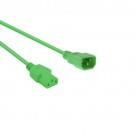 230V Aansluitkabel C13-C14 Groen