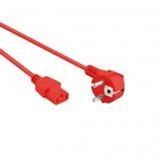 230V Aansluitkabel C19-C20 Rood