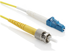 Patchcord SX G657A (9/125) STupc-LCupc LSZH Geel 2,0mm
