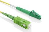 Patchcord SX G657A 9/125 SC/APC8-LC/APC8 LSZH 2mm