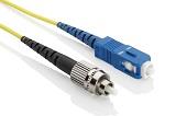 Patchcord SX G675A (9/125) SCupc-FCupc LSZH Yellow 2mm