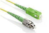 Patchcord SX G657A (9/125) SCapc8-FCapc8 LSZH Geel 2,0mm