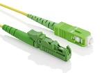 Patchcord SX G657A(9/125) SCapc8-E2000apc8 LSZH Geel 2,0mm