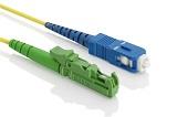 Patchcord SX G657A (9/125) SCupc-E2000apc8 LSZH Geel 2,0mm