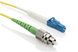 Patchcord SX G657A (9/125) LCupc-FCapc8 LSZH Geel 2,0mm