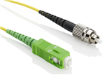 Patchcord SX G657A (9/125) FCupc-SCapc8 LSZH Geel 2,0mm