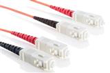 Patchcord DX OM1 (62,5/125) SC-SC LSZH Orange 2,0mm