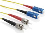 Patchcord DX G657A 9/125 STupc-SCupc LSZH Geel 2,0mm