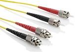 Patchcord DX G657A (9/125) STupc-FCupc LSZH Geel 2,0mm