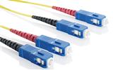 Patchcord DX G657A (9/125) SCupc-SCupc LSZH Geel 2,0mm