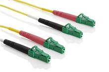 Patchcord DX G657A (9/125) LCapc8-LCapc8 LSZH Geel 2,0mm