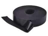 Klittenband Zwart 25mm Rol=10m